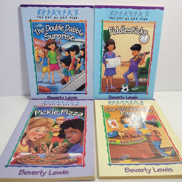 Bethany House Other - The Cul-de-Sac Kids Beverly Lewis Book Lot 1 2 8 11